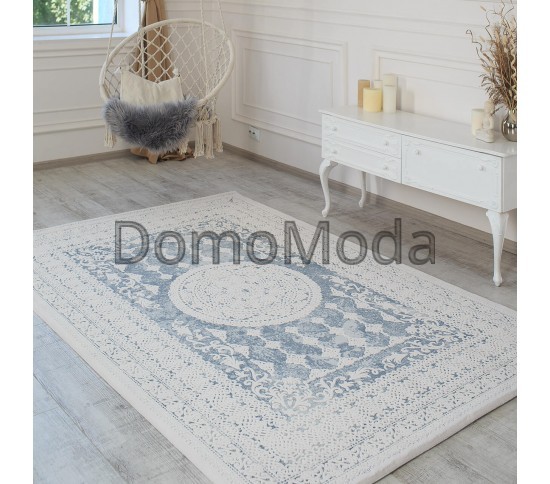 Акриловый ковер Vals W2328C Blue-Ivory - высокое качество по лучшей цене в Украине