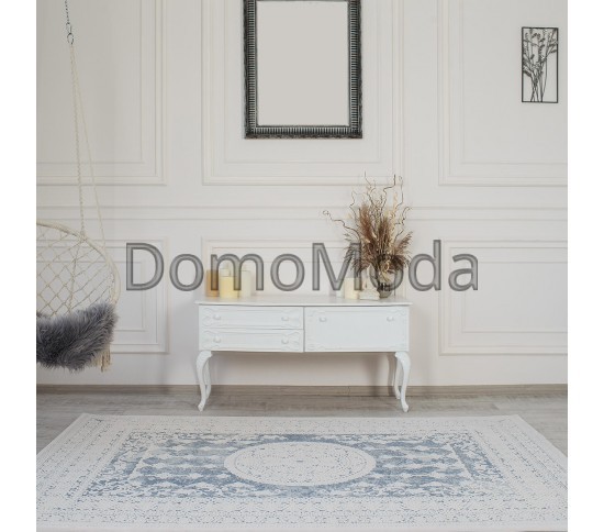 Акриловый ковер Vals W2328C Blue-Ivory - высокое качество по лучшей цене в Украине изображение 6.