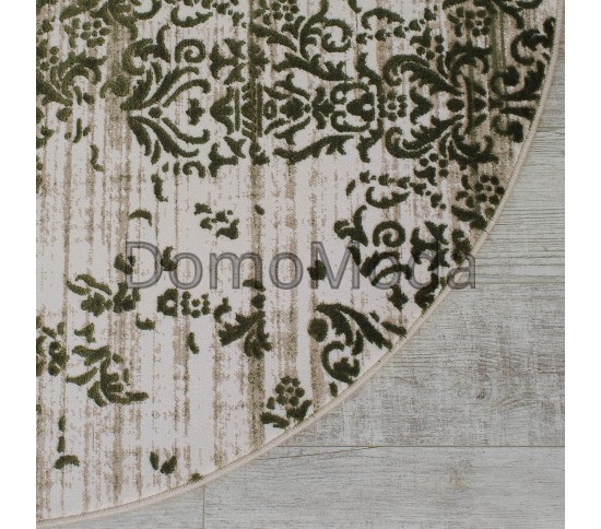 Акриловий килим Vals W2769 C.Ivory-H.Green - Висока якість за найкращою ціною в Україні зображення 4.