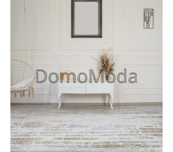 Акриловий килим VALS W6177 Ivory-Green - Висока якість за найкращою ціною в Україні