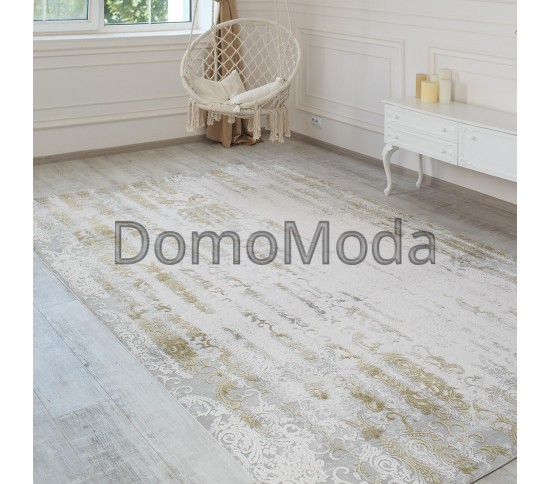 Акриловий килим VALS W6177 Ivory-Green - Висока якість за найкращою ціною в Україні зображення 2.