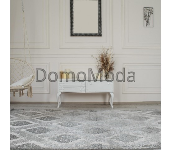 Акриловий килим Vals W3228 C.Ivory-L.Grey - Висока якість за найкращою ціною в Україні зображення 6.