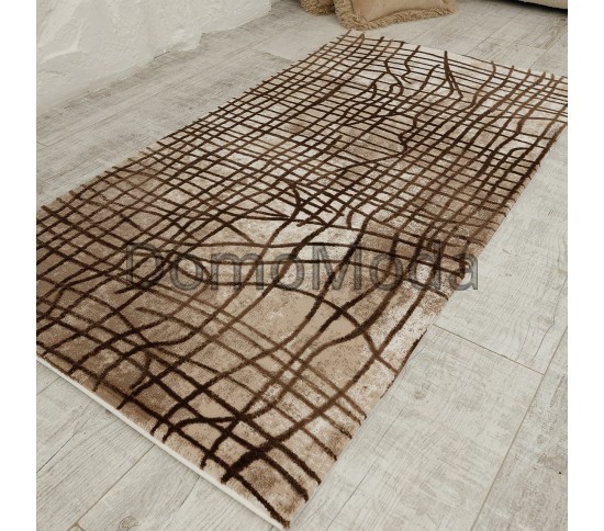 Акриловий килим Vals W2329C Beige-D.Beige - Висока якість за найкращою ціною в Україні