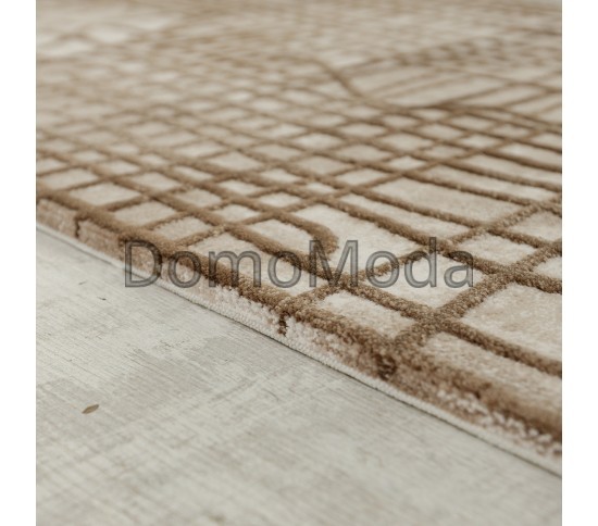 Акриловий килим Vals W2329C Beige-D.Beige - Висока якість за найкращою ціною в Україні зображення 2.