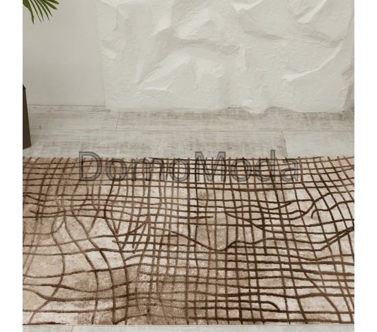 Акриловий килим Vals W2329C Beige-D.Beige - Висока якість за найкращою ціною в Україні зображення 6.