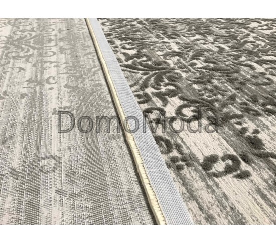 Акриловий килим Vals W2769 C.Ivory-D.Grey - Висока якість за найкращою ціною в Україні зображення 3.