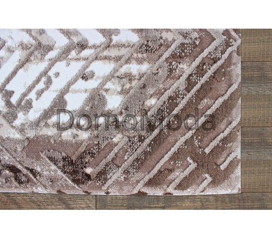 Акриловий килим Vals W8380 D.Beige-Beige - Висока якість за найкращою ціною в Україні зображення 2.
