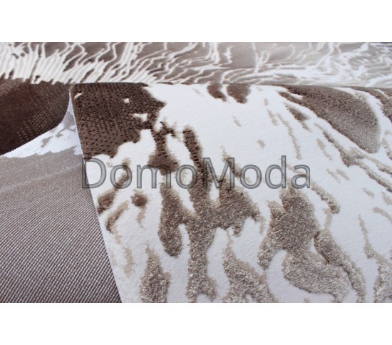 Акриловий килим Vals W8645 D.Beige-Brown - Висока якість за найкращою ціною в Україні зображення 3.