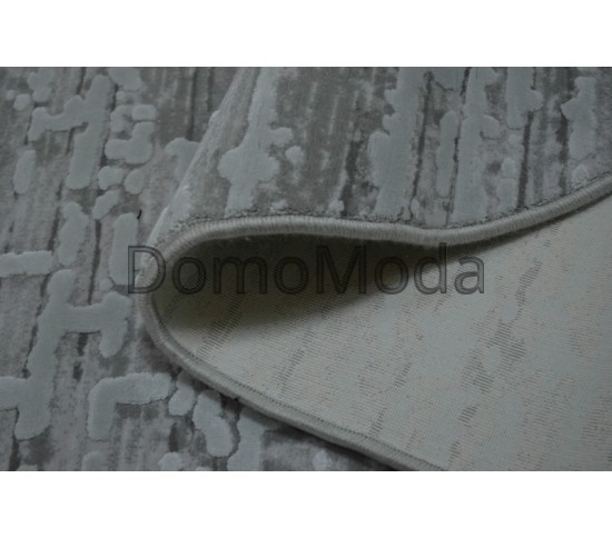 Акриловый ковер Velvet 3818H GREY-L.GREY - высокое качество по лучшей цене в Украине изображение 3.