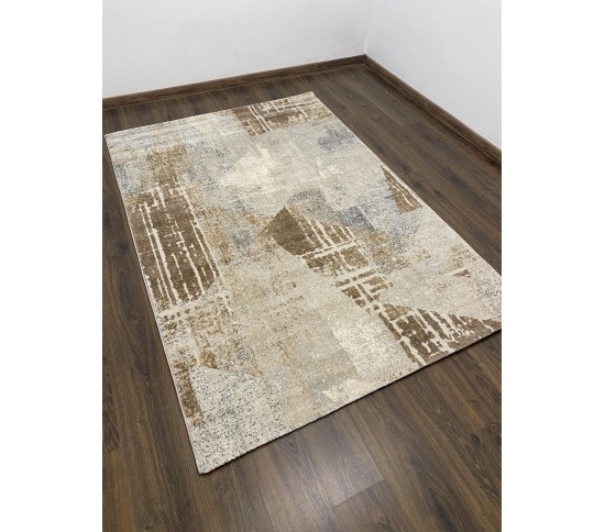 Акриловий килим VISTA NEW 9841T , BEIGE BROWN - Висока якість за найкращою ціною в Україні зображення 5.