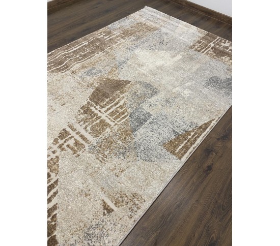 Акриловий килим VISTA NEW 9841T , BEIGE BROWN - Висока якість за найкращою ціною в Україні зображення 4.
