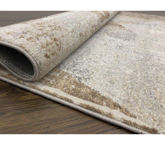 Акриловий килим VISTA NEW 9841T , BEIGE BROWN - Висока якість за найкращою ціною в Україні зображення 3.