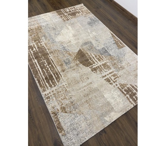 Акриловий килим VISTA NEW 9841T , BEIGE BROWN - Висока якість за найкращою ціною в Україні зображення 2.