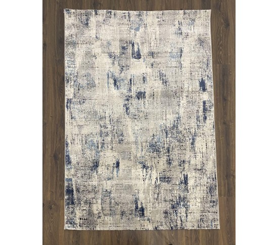 Акриловий килим VISTA NEW 9877A , CREAM BLUE - Висока якість за найкращою ціною в Україні зображення 6.