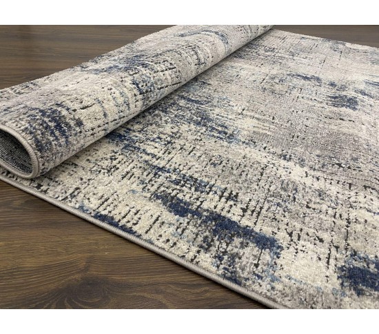 Акриловий килим VISTA NEW 9877A , CREAM BLUE - Висока якість за найкращою ціною в Україні зображення 3.