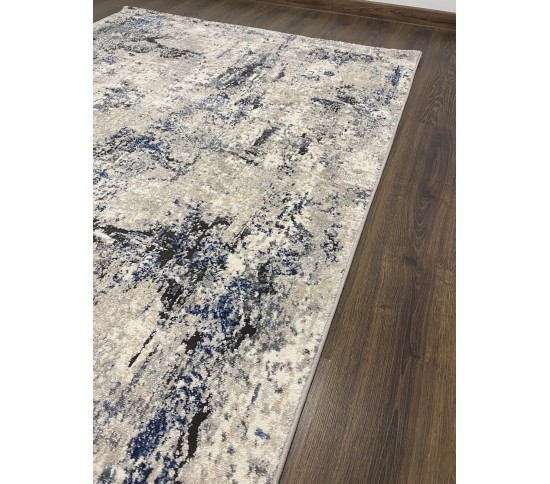 Акриловий килим VISTA NEW 9878A , CREAM BLUE - Висока якість за найкращою ціною в Україні зображення 6.