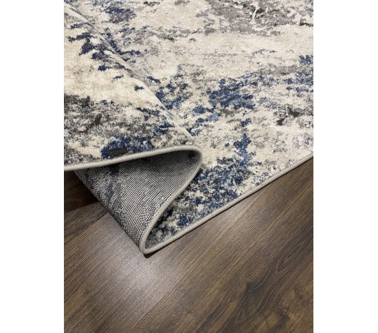 Акриловий килим VISTA NEW 9879A , CREAM BLUE - Висока якість за найкращою ціною в Україні зображення 4.