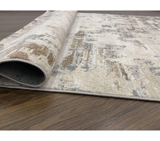 Акриловий килим VISTA NEW 9897H , BEIGE BROWN - Висока якість за найкращою ціною в Україні зображення 5.