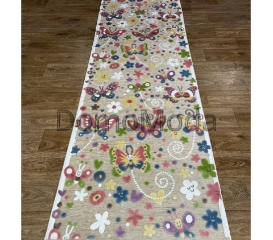 Детская ковровая дорожка YAZZ 8880 IVORY/D.BEIGE Купить в интернет магазине ДомоМода Детская ковровая дорожка YAZZ 8880 IVORY/D.BEIGE - высокое качество по лучшей цене в Украине