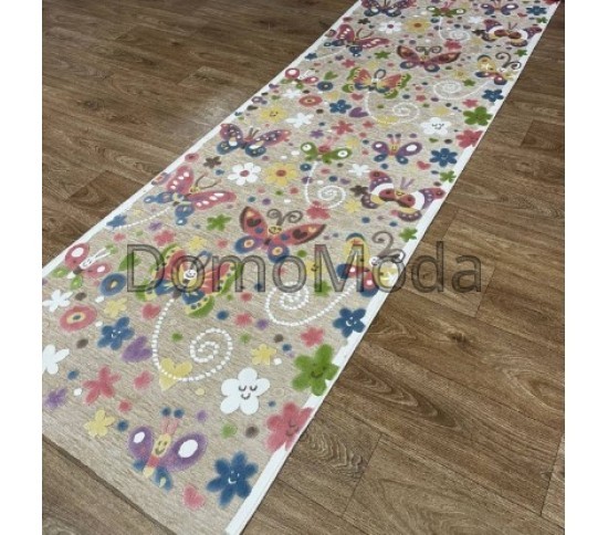 Детская ковровая дорожка YAZZ 8880 IVORY/D.BEIGE Купить в интернет магазине ДомоМода фото 2 Детская ковровая дорожка YAZZ 8880 IVORY/D.BEIGE - высокое качество по лучшей цене в Украине изображение 2.