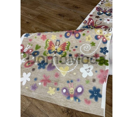 Детская ковровая дорожка YAZZ 8880 IVORY/D.BEIGE Купить в интернет магазине ДомоМода фото 3 Детская ковровая дорожка YAZZ 8880 IVORY/D.BEIGE - высокое качество по лучшей цене в Украине изображение 3.