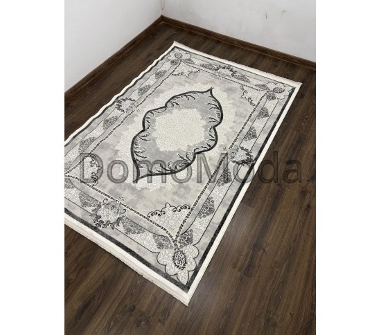 Ковер ZARIA A4177A Cream/Dark Grey - высокое качество по лучшей цене в Украине изображение 5.