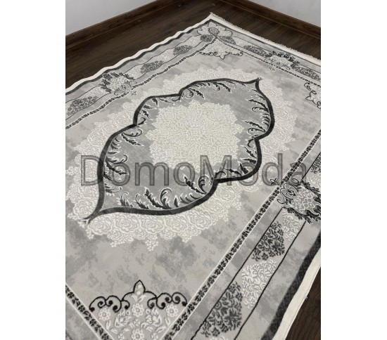 Ковер ZARIA A4177A Cream/Dark Grey - высокое качество по лучшей цене в Украине изображение 3.