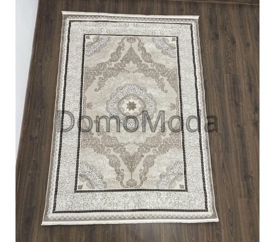 Ковер ZARIA A4179B Dark Beige/Brown - высокое качество по лучшей цене в Украине