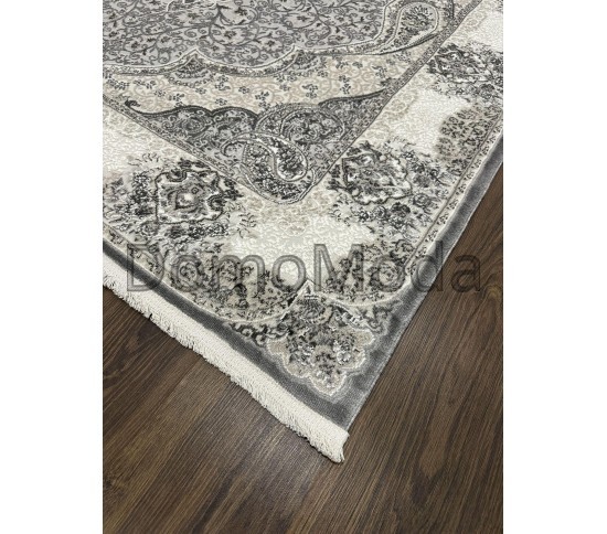 Ковер ZARIA A4185A Cream/Dark Grey  - высокое качество по лучшей цене в Украине изображение 5.