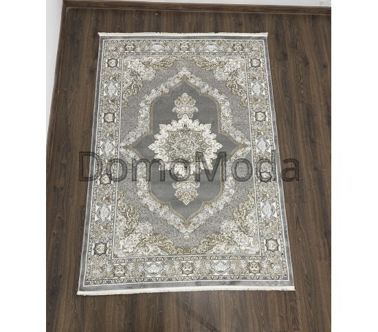 Ковер ZARIA A4186A Grey/Gold - высокое качество по лучшей цене в Украине