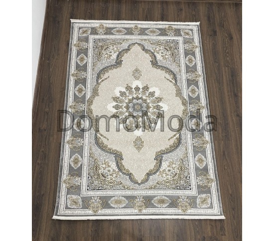 Ковер ZARIA A4187A Grey/Gold - высокое качество по лучшей цене в Украине