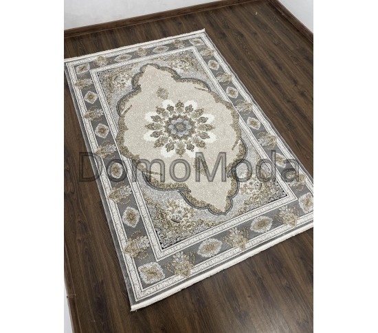 Ковер ZARIA A4187A Grey/Gold - высокое качество по лучшей цене в Украине изображение 3.