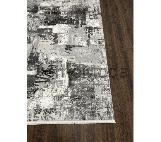 Ковер ZARIA A4340A Cream/Dark Grey  - высокое качество по лучшей цене в Украине изображение 2.