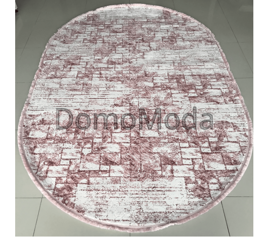 Акриловий килим Zarina 2667A Pink-Cream - Висока якість за найкращою ціною в Україні зображення 3.