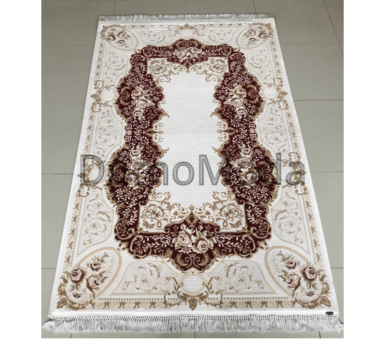 Акриловий килим Zarina 2694A Cream-Red - Висока якість за найкращою ціною в Україні