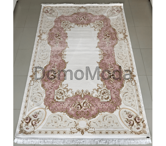 Акриловый ковер Zarina 2697A Cream-pink - высокое качество по лучшей цене в Украине