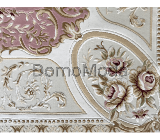 Акриловый ковер Zarina 2697A Cream-pink - высокое качество по лучшей цене в Украине изображение 2.