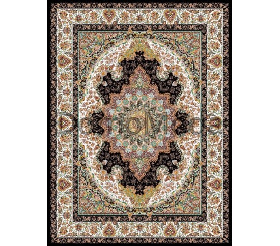 Іранський килим Zarrin Elmira Dark Blue - Висока якість за найкращою ціною в Україні