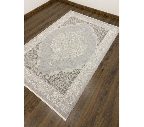 Акриловий килим ZEN ZN05E , DARK GREY - Висока якість за найкращою ціною в Україні зображення 6.