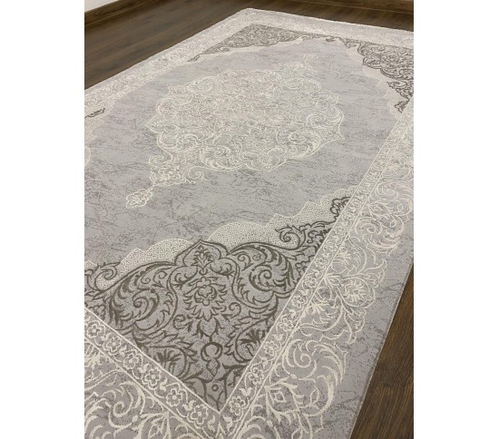 Акриловий килим ZEN ZN05E , DARK GREY - Висока якість за найкращою ціною в Україні зображення 3.