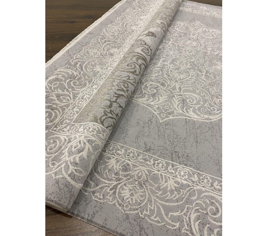 Акриловий килим ZEN ZN05E , DARK GREY - Висока якість за найкращою ціною в Україні зображення 2.