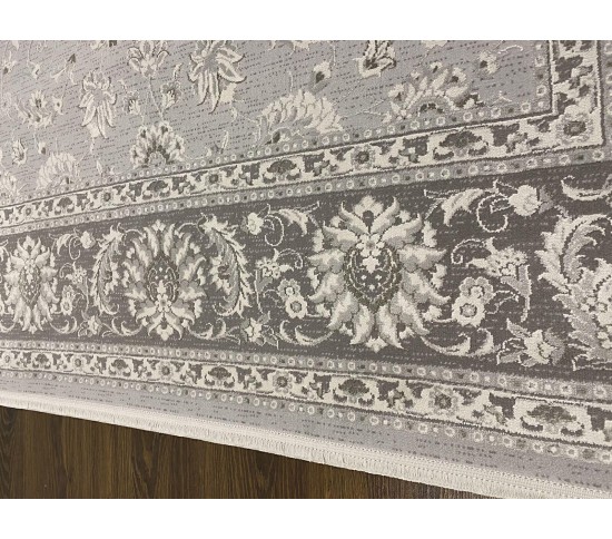 Акриловый ковер ZEN ZN07A , GREY - высокое качество по лучшей цене в Украине изображение 4.