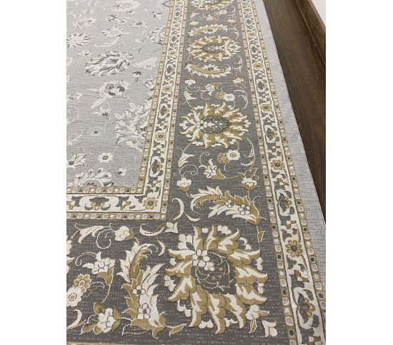 Акриловий килим ZEN ZN07B , GREY BROWN - Висока якість за найкращою ціною в Україні зображення 6.