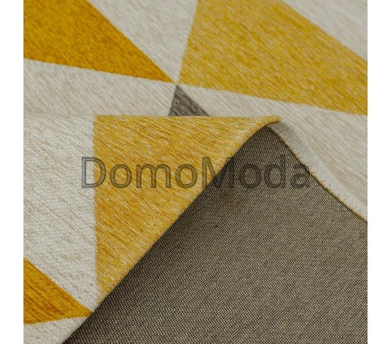 Синтетичний килим ALMINA 131701 grey/yellow Купити в інтернет магазині ДомоМода фото 2 Синтетичний килим ALMINA 131701 grey/yellow - Висока якість за найкращою ціною в Україні зображення 2.