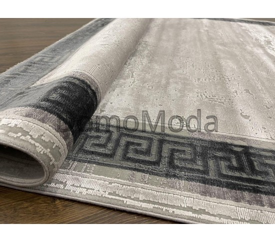 Бамбуковий килим COUTURE 0844D , ANTHRACITE Купити в інтернет магазині ДомоМода фото 3 Бамбуковий килим COUTURE 0844D , ANTHRACITE - Висока якість за найкращою ціною в Україні зображення 3.