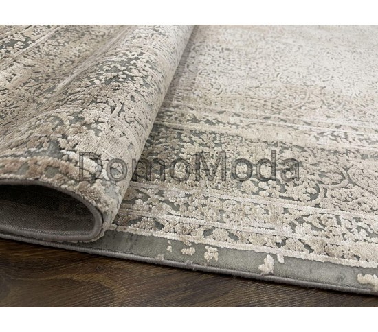Бамбуковий килим COUTURE 0858A , GREY DARK BEIGE Купити в інтернет магазині ДомоМода фото 4 Бамбуковий килим COUTURE 0858A , GREY DARK BEIGE - Висока якість за найкращою ціною в Україні зображення 4.
