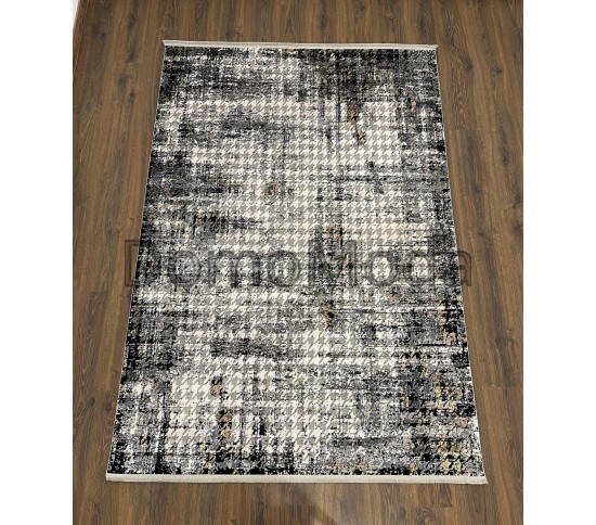 Бамбуковый ковер COUTURE  0872B , GREY BLACK Купить в интернет магазине ДомоМода Бамбуковый ковер COUTURE  0872B , GREY BLACK - высокое качество по лучшей цене в Украине