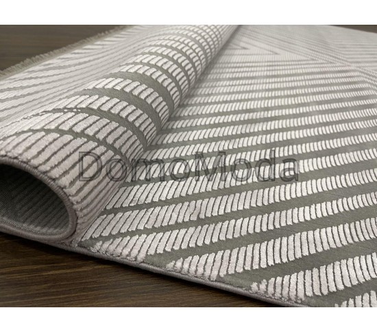 Бамбуковий килим COUTURE  6488C , IVORY GREY Купити в інтернет магазині ДомоМода фото 3 Бамбуковий килим COUTURE  6488C , IVORY GREY - Висока якість за найкращою ціною в Україні зображення 3.