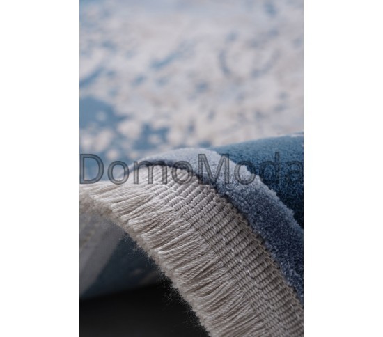 Бавовняний килим Girit GR13A , BLUE BEIGE - Висока якість за найкращою ціною в Україні зображення 2.