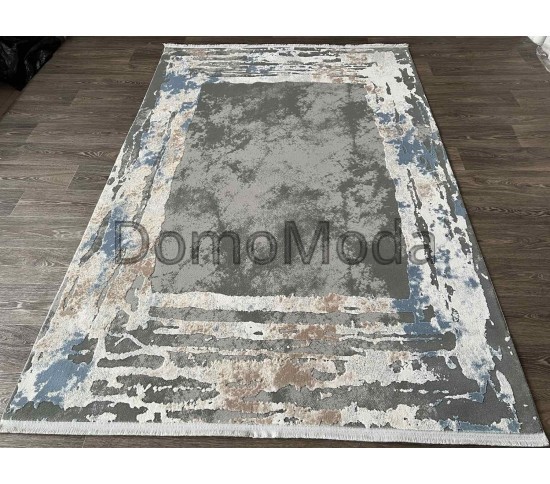 Бавовняний килим Girit GR14D , GREY BLUE - Висока якість за найкращою ціною в Україні